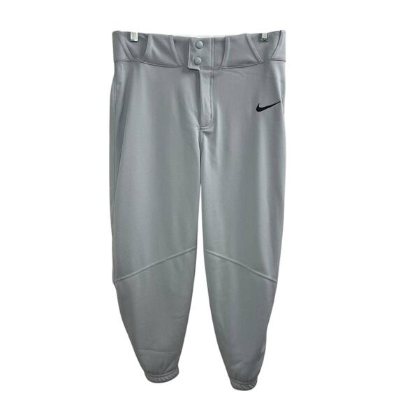NWT Nike Vapor Select High Waist Grey Baseball Pants Mens Size S (BQ6432-052) - Picture 2 of 7